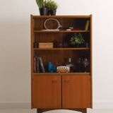 Vintage teak display cabinet