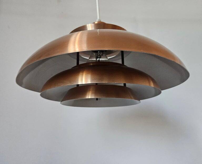 Midcentury Rare Pendant in style of Louis Poulsen, Denmark, 1970s