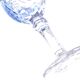 Coloured footed glass Anna Hutte (Germany) model Asti