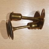 Small bronze candlestick
