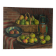 Still life of apples and pears, signed Robert Chaillat