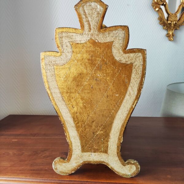 Porte-revue vintage Florentin en bois