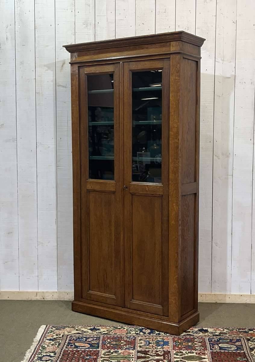Late 19th century oak bookcase