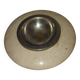 Fratelli Mannelli travertine candle holder ashtray from the 70s
