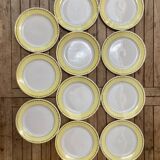 11 Luneville flat plates, Libourne model