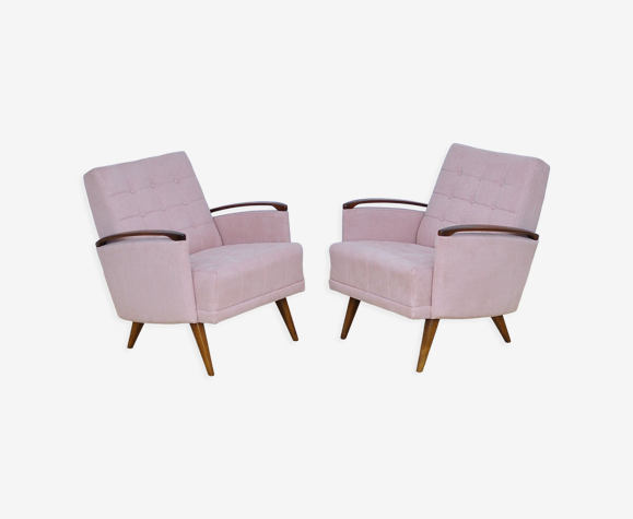 Paire de fauteuils mid-century, années 1960