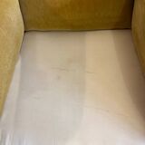 Paire de fauteuils en velours 1960
