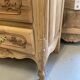 Louis XV chest of drawers in raw wood