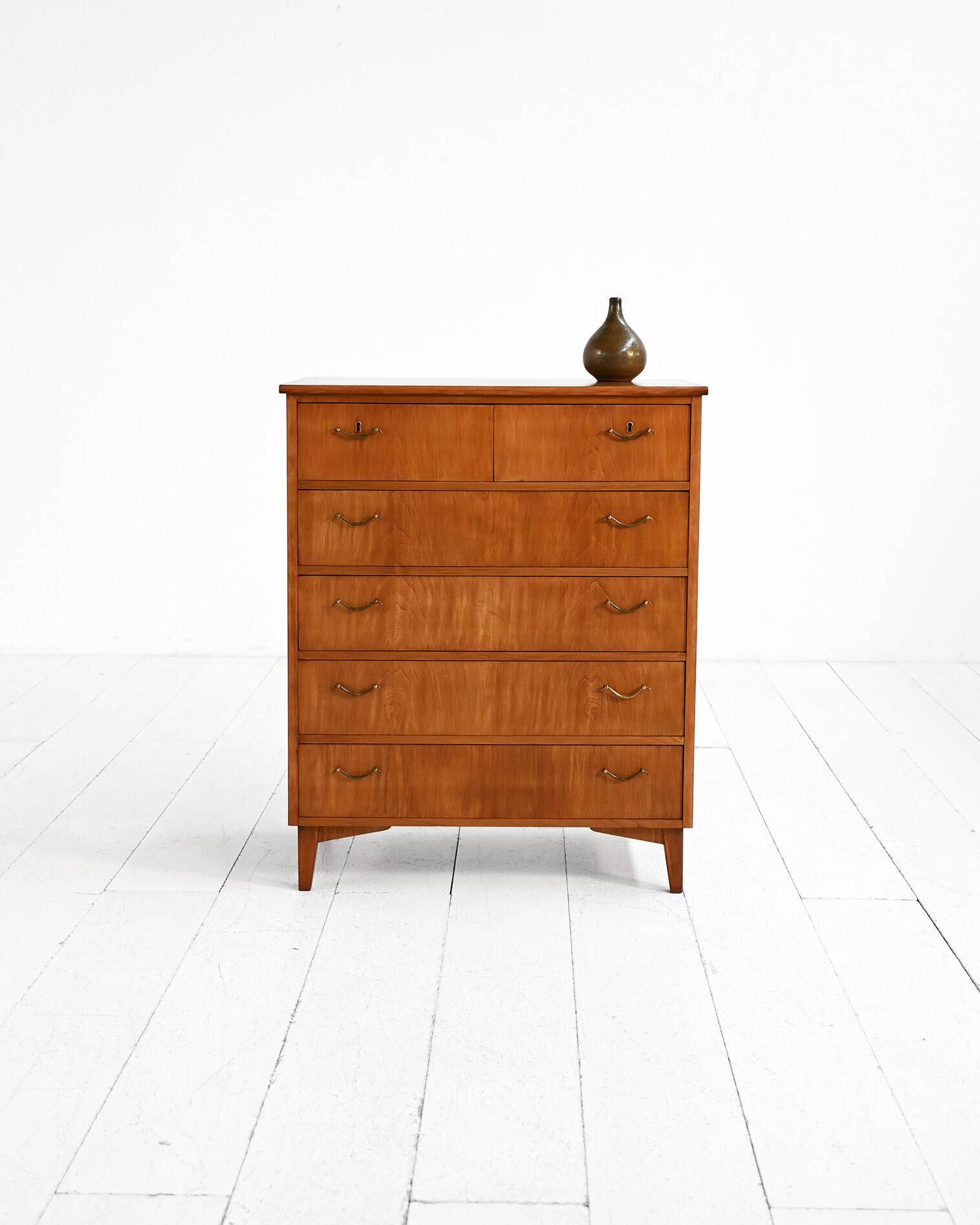 Scandinavian teak chest of drawers, 1960s