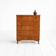 Scandinavian teak chest of drawers, 1960s