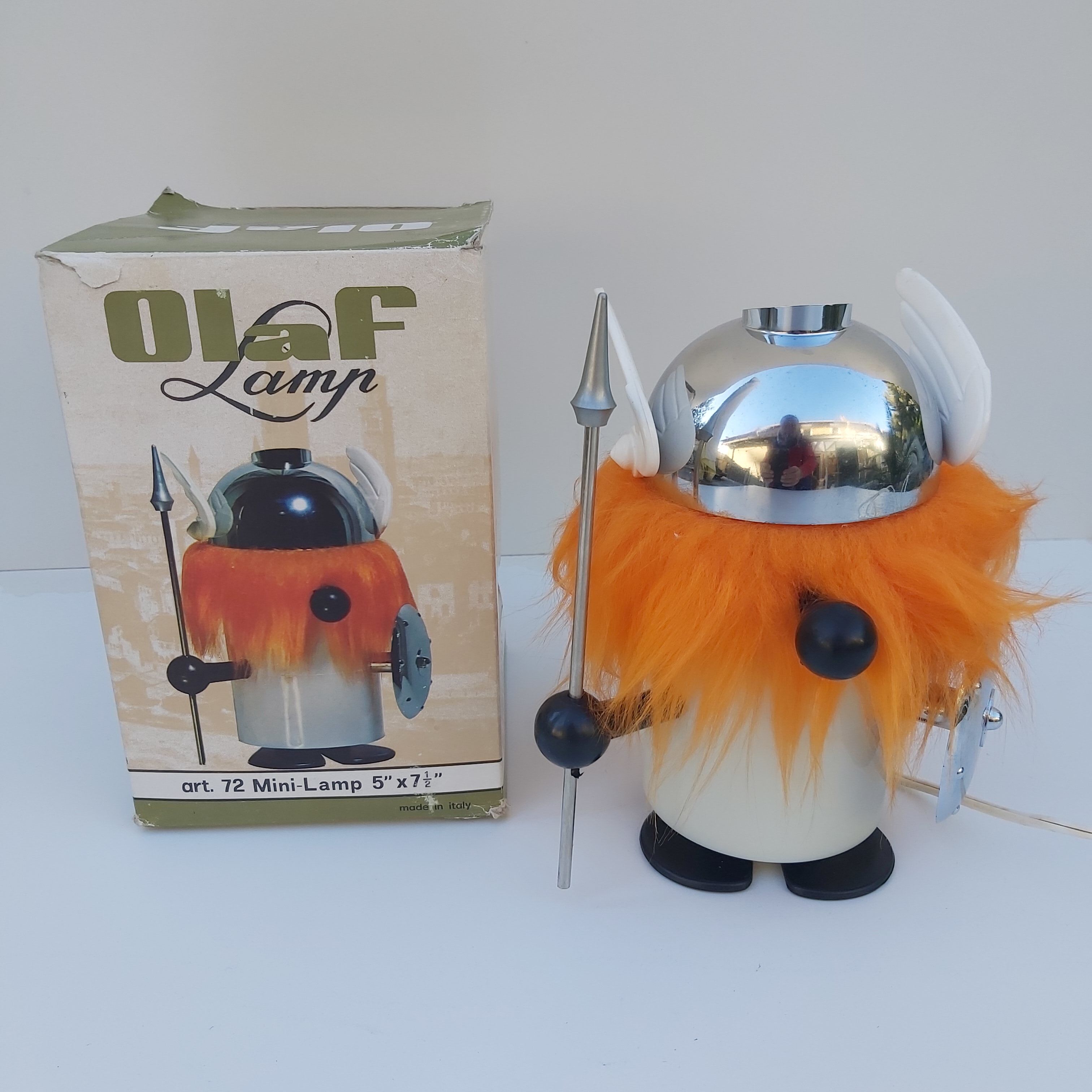 Viking lamp OLAF Italy 60s