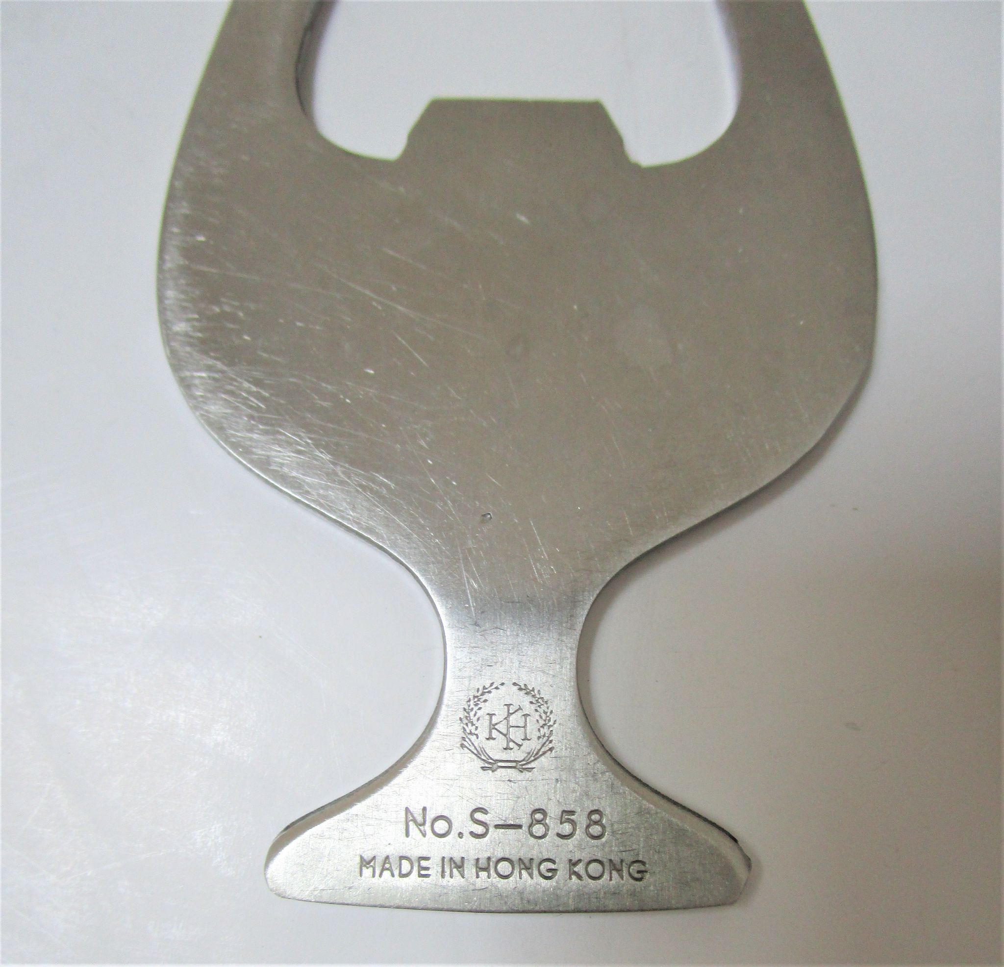 Two bottle opener rosewood steel vintage design