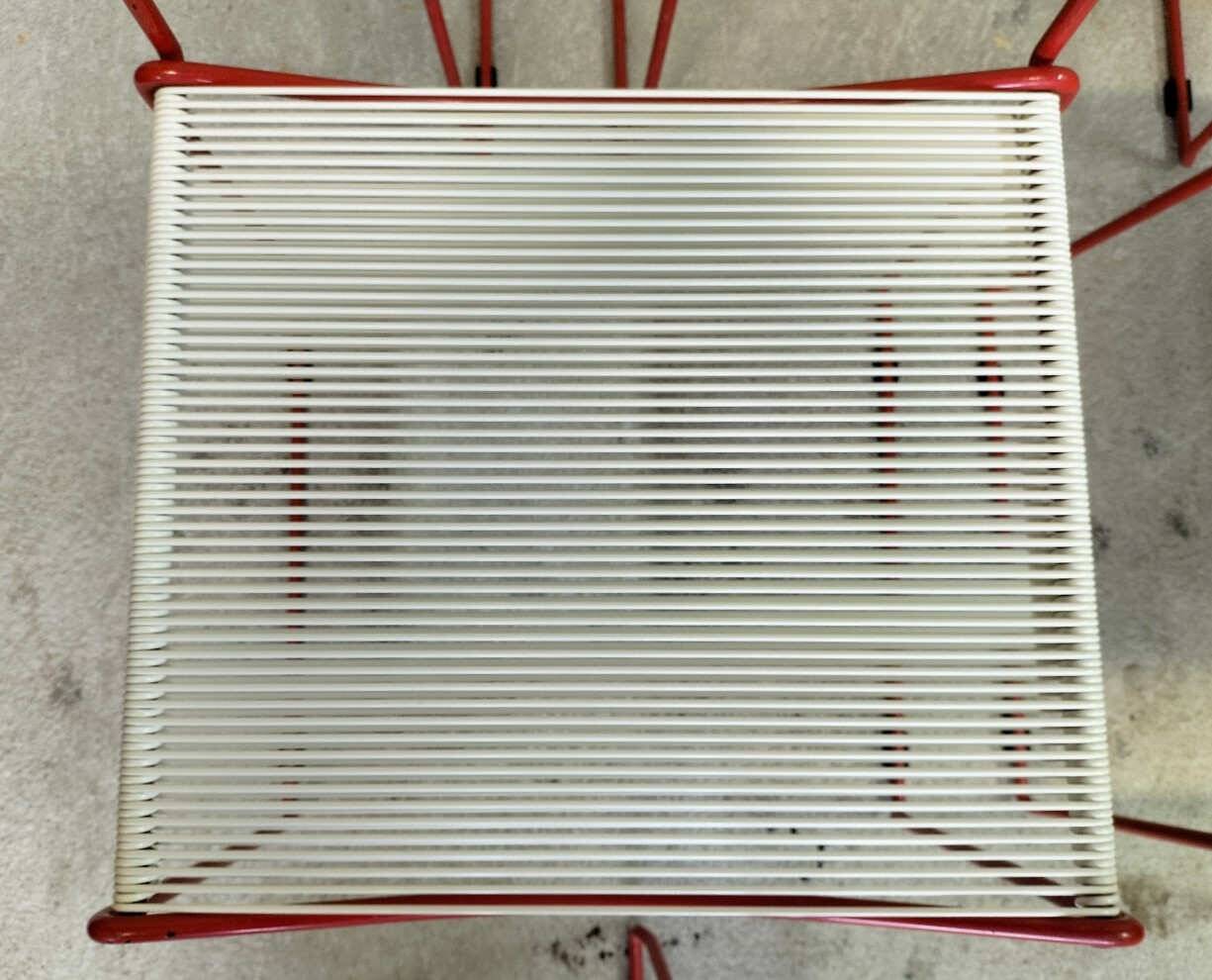 Set of six "Spaghetti" chairs by Giandomenico Belotti