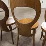 Set of 4 baumann chairs model Seagull 1970