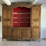 Old wooden buffet cabinet