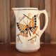 Badonvillier ceramic water carafe, butterfly model