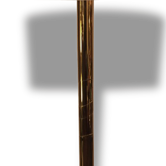 Circa 1970 Golden brass lamp