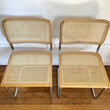 Set of 2 Cesca chairs by Marcel BREUER b32