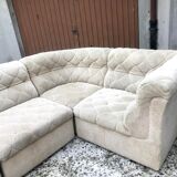 Laauser sofa and armchairs set of modules from the 60s/70s vintage