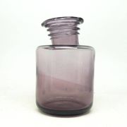 Postmodern vase, glass, designed by S. Sadowski, Poland, 1970s