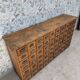 Renovated oak workshop drawer unit.