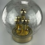 60s 70s table lamp ball lamp Doria "Big Ball" glass space age design
