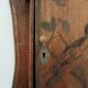 Antique wall cabinet folk art