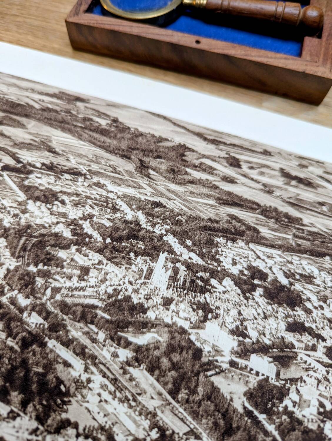 Meaux, photo plate printed in 1934.