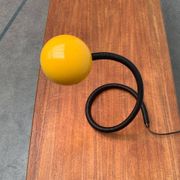 Vintage cobra snake table lamp