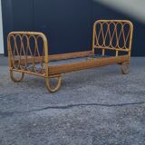 Rattan bed 1960
