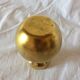 Vintage brass stair ball
