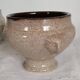 4 Vintage Ceramic Lion Head Onion Soup Bowls