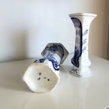 Pair of Dutch jarrones – ceramica delft