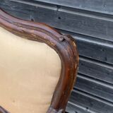 Sofa with walnut frame italy eighteenth century