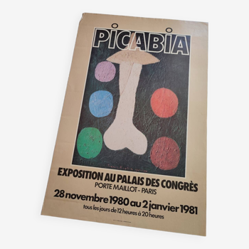 Francis Picabia Exhibition poster 1981