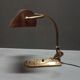 Antique brass Art Deco notary lamp/banker lamp