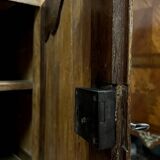 Pretty Rustic Louis XV Period Buffet in solid walnut and oak circa 1750
