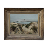 Léon Frédéric (1856-1940) Dune Landscape, oil on canvas signed