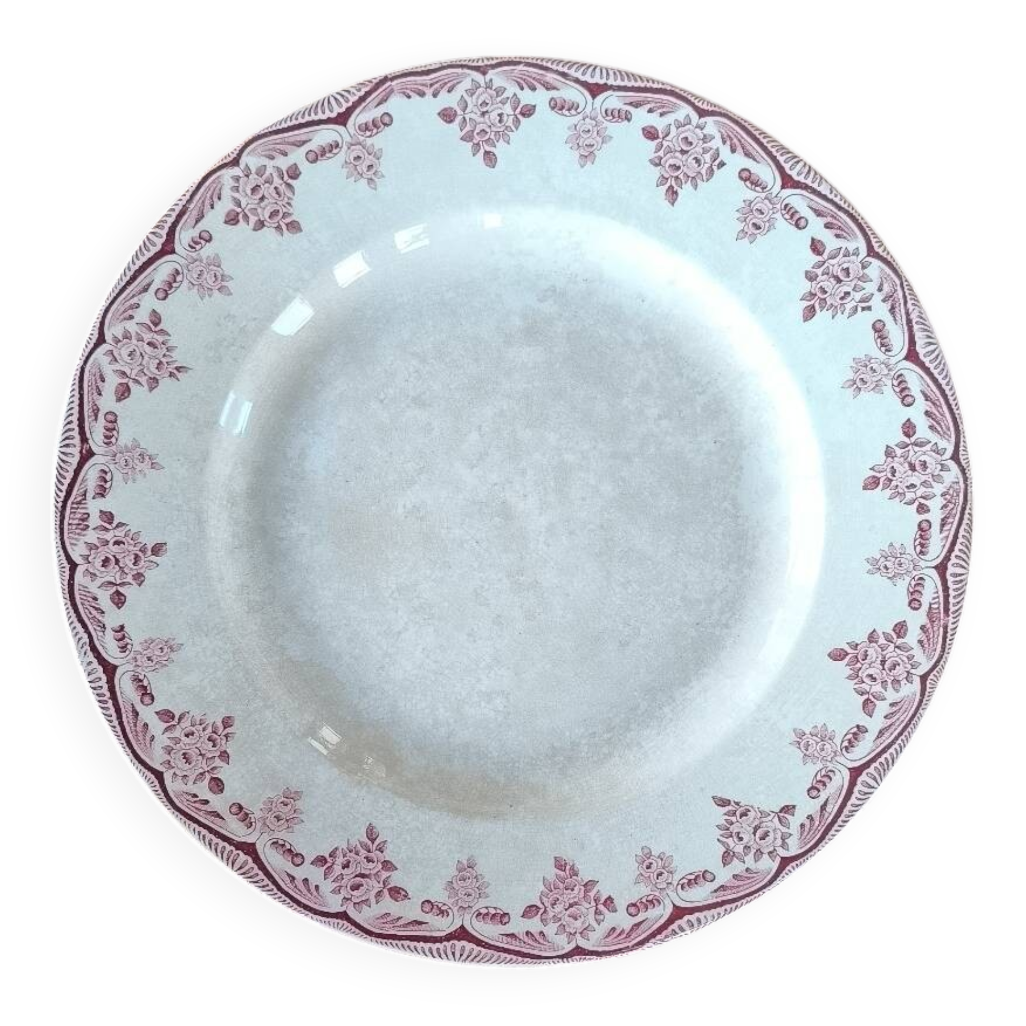 Iron earth serving dish