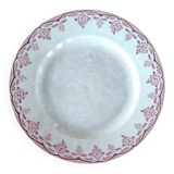 Plat de service en terre de fer