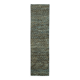 Handwoven Turkish Rustic 86 cm x 343 cm Blue Wool Runner Carpet