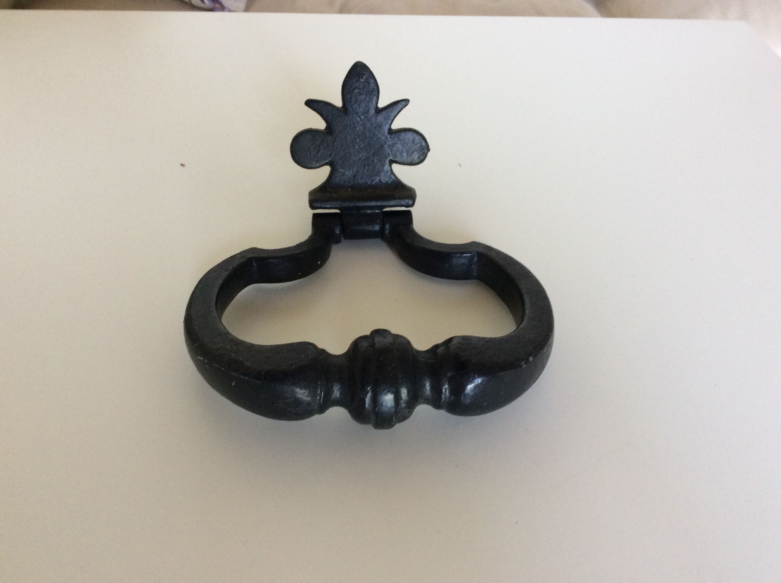 Vintage ironwork handle.