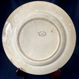 Assiette de presentation modele liseron pexonne vaiselle de grand-mere