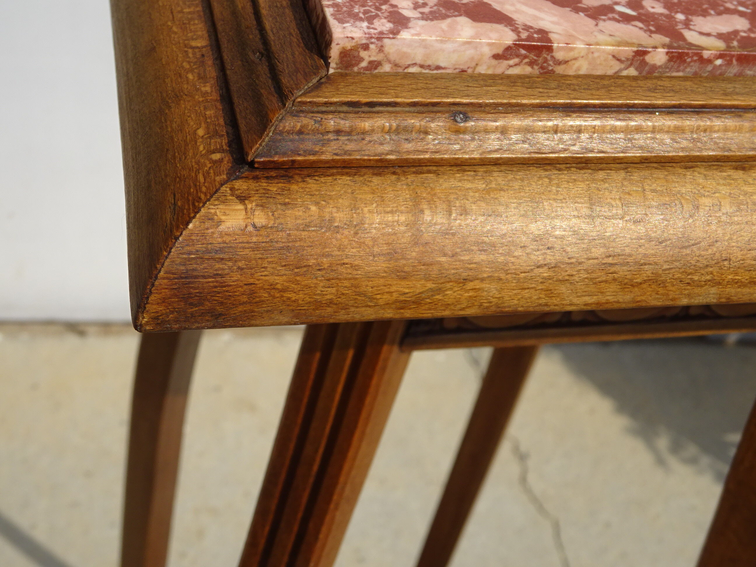 High harness, double tops, marble top