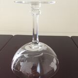 11 cups a champagne in crystal