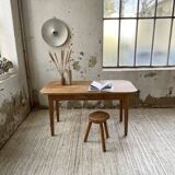 Solid oak farmhouse table 150 cm