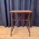 English bamboo side table, 1920s