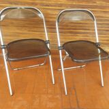 2 folding chairs in plexi , Itialienne , 2inn in Lissone