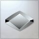 Large Art Deco "diamond" wall mirror