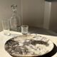 Very large pocket or dish in petrified wood